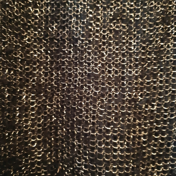 Black and Gold Knit Sweater in M/L - Picture 6 of 8